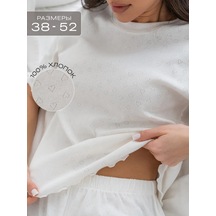 Ama Performance Pantolonlu Pamuklu Pijama 325000994 Beyaz Ama Performance Pantolonlu Pamuklu Pijama 325000994 Beyaz