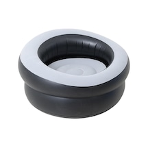 Suntek Dış Mekan Mobilyaları Kapalı Oyun Odası Için Şişme Gri Siyah