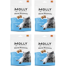 Molly Meow Moments Dental Care Ağız Ve Diş Sağlığı Kedi Ödül Maması 60 G X 4 Adet