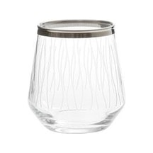 West Glass W420202Lp Platin Kahve Yanı Su Bardağı