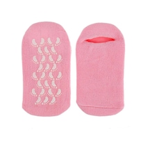 Samdoo Cotton Gel Spa Çoraplar - Renk Seçenekli Pembe, Mor, Gri Vb. - Tüm Bedenler İçin - Nemlendirici Terapi