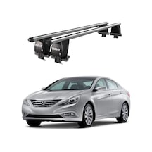 Royal Hyundai Sonata Vı 2009-2014 Uyumlu Gri Ara Atkı Port Bagaj Tavan Barı