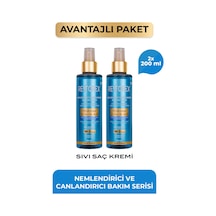 Hyaluronic Glycolic Acid Nemlendirici Canlandırıcı Sıvı Saç Kremi 2 X 200 Ml