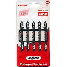 Knisaw 51744 Dekupaj Testere Yedeği Ahşap 5  Adet