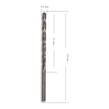 Mte 6 Mm Uzun Metal Matkap Ucu Hss Dın 340