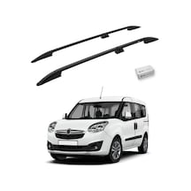 Turtle Opel Combo D 2012-2018 / Kısa Şasi Tavan Çıtası Crown Siyah