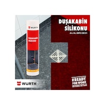 Würt Duşakabin Silikonu Şeffaf 310 Ml Transparent 1 Adet