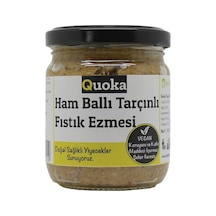 Quoka Ham Ballı Tarçınlı Fıstık Ezmesi 200 G