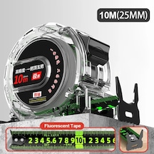 10m X25mm-mezur 5 7 10 Metre Hassas Ve Dayanıklı Ölçüm Cetveli Ölçüm Bandı Hassas Ve Net