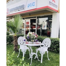 Aluminyumdokumcu Osmanlı 2 Sandalye 65 Masa Osmanlı