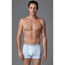 Eros Compact 11507 2 Li Erkek Boxer 008 Kutulu Siyah-Beyaz (553767908)