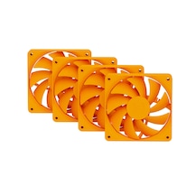 Hyte Fa12 Astral Orange 120mm 4 Lü Kasa Fanı Fan-hyte-fa12-ao-4 Turuncu