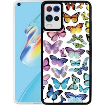 Mobilteam A54 4g Kılıf M-fit Desenli Kapak - Butterfly No3 Butterfly No3