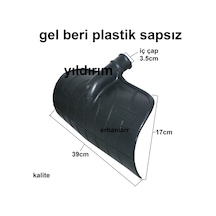 Gelberi Gel Beri Plastik Sapsız Ahır Küreği Çekme Aparat