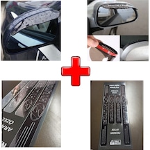 Hyundai Accent Admire Uyumlu Kapı Eşiği Ve Ayna Yağmur Koruyucu (554237157)