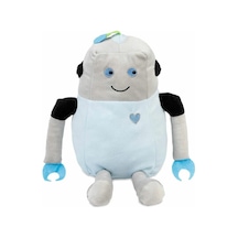 Sevimli Peluş Robot 30-35 Cm - Teknolojik Temalı Soft Çocuk Ve Uyku Arkadaşı