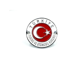 Türkiye Tuning Ve Otomobil Kurumu Arma Metal Etiketçilere Özel