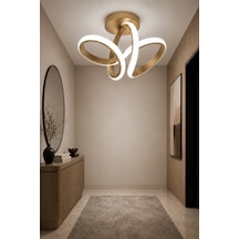 Sion Led Plafonyer Avize Beyaz Işık Eskitme