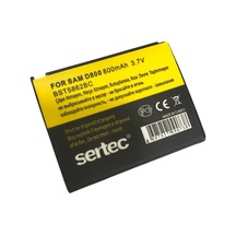 Sertec - Samsung D808/d800 Uyumlu Batarya