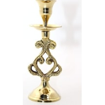 Tekli Pirinç Şamdan Model 5