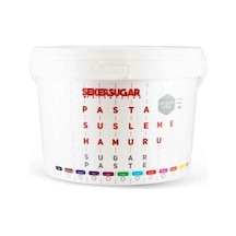 Şeker&sugar Şeker Hamuru Siyah Renk 2,5 Kg