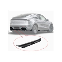Red Lion Parts Tesla Model Y Juniper 2025-2026+ Uyumlu Arka Tampon Alt Lapi - Mat Siyah Oem Style