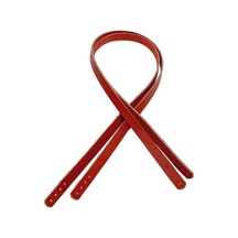 Angel Çanta Aksesuar Gerçek Deri 70x1.2 Cm Kırmızı Renk Çanta Sapı