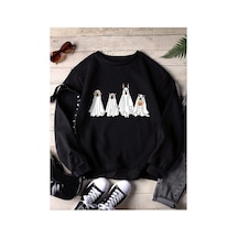 Tarzsokak Halloween Print Siyah