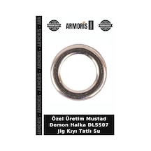Özel Üretim Mustad Demon Halka Dlss07 Jig Kıyı Tatlı Su No:6 - 7li