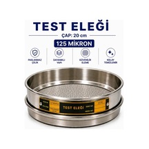 Test Eleği - Çap: 20 Cm 125 Mikron Paslanmaz Çelik