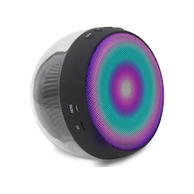 3D Led Işıklı USB SD FM Destekli Ses Bombası Bluetooth Hoparlör