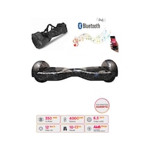 Citymate Hoverboard 6.5 inch Elektrikli Kaykay Scooter Bluetooth Hoparlörlü Çanta Hediye D27