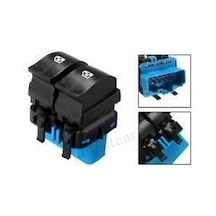 Aempart Cam Anahtarı Renault Kangoo Master Iıı Siyah Mavi 03-19 Aem30 0714b