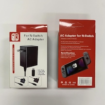 N-switch / Oled / Lite Uyumlu Ac Şarj Adaptörü Type-c 15v - Tr Priz Uyumlu
