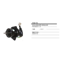 Kalorifer Motoru 12v Peugeot J9 69400104 Remark Rkm736