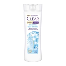 Clear Kadın Şampuanı Hyaluron Nem Terapisi 350 Ml Kuru Saç Derisi İçin 8'li Avantaj Paketi Mıchu