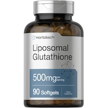 Horbaach Glutathione 500mg Per Serving 90 Liposomal Softgels Aromasız