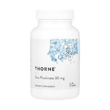Thorne, Çinko Pikolinat, 30 Mg, 180 Bitkisel Kapsül