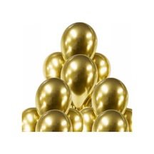 Gold Renk Krom Balon 50 Adet 418