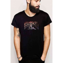 Sword Art Online Anime Baskılı Siyah Erkek Tshirt