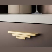 System Mobilya Kulbu Altın Renk 320mm Kulp Sy9429 0320 Gl Çok Renkli