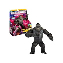Giochi Preziosi Godzilla Kong Yeni İmparatorluk İçin - 18 Cm Eklemli Kong Deluxe, Son Derece Detaylı, Yüz İfadeleri Ve Ses İşlevleri İle, 4 Yaş Ve Üstü Çocuklar İçin