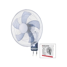 18 İnç Duvar Tipi Vantilatör 65w 5 Kanat - 3 Kademe Mtr-f760