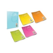 Gıpta Mica 40 Yaprak A5 Pp Çizgili Defter - 4 Adet Çok Renkli