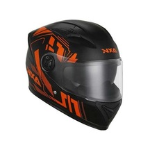 Pazly Tam Yüz Motosiklet Kaskı - Abs, Çift Vizör, Boyun Atkı, Toz Torbası, Kırmızı/mavi/turuncu, 550-620 Mm