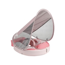 Mambobaby Yüzme Simidi - Unicorn, Katlanabilir, Emniyetli, Gölgelikli Ve Ayak Destekli
