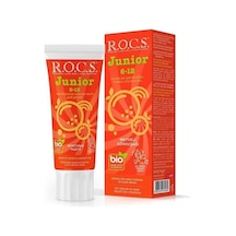 Rocs Junior Çocuklar İçin Diş Macunu 6-12 Yaş Meyveli Gökkuşağı