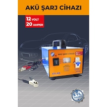 Atlas Akü Şarj Cihazı 12 Volt 20 Amper 5 Yıl Garanti