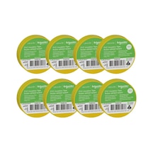 Schneider Thorsman 2420101 İzole Bant 8'li 19 MM x 20 M Sarı