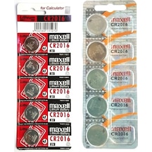 Maxell Cr2016 Lithium Pil 3 V.Cr-2016 2X5 10 Adet Pil